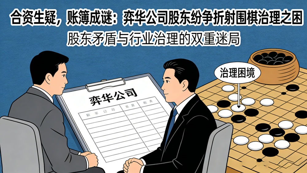 合资生疑,账簿成谜:弈华公司股东纷争折射围棋治理之困